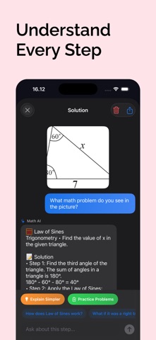 Math AI: Homework Solver Screenshot 3 of 4
