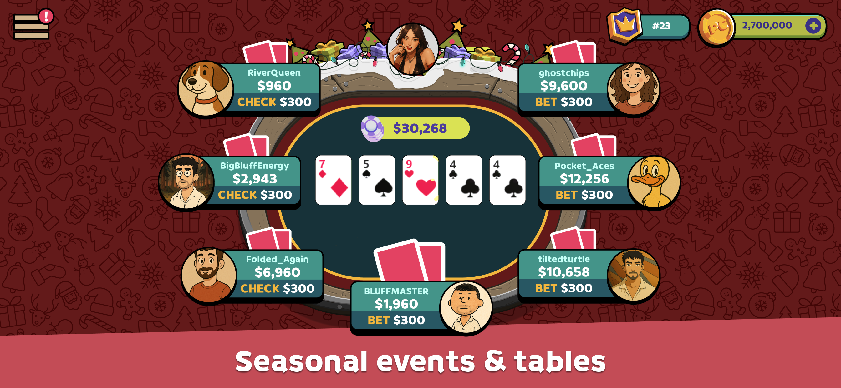 Poker with Friends: Hold'em