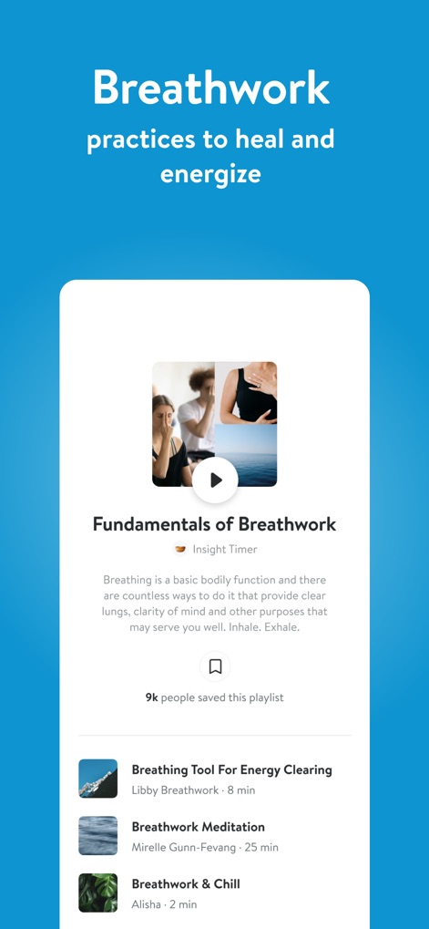 Insight Timer: Meditate, Sleep - Breathwork Immersion