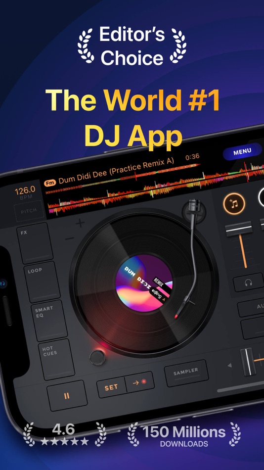 Edjing Mix - DJ Music Mixer - 7.31.00 - (iOS)