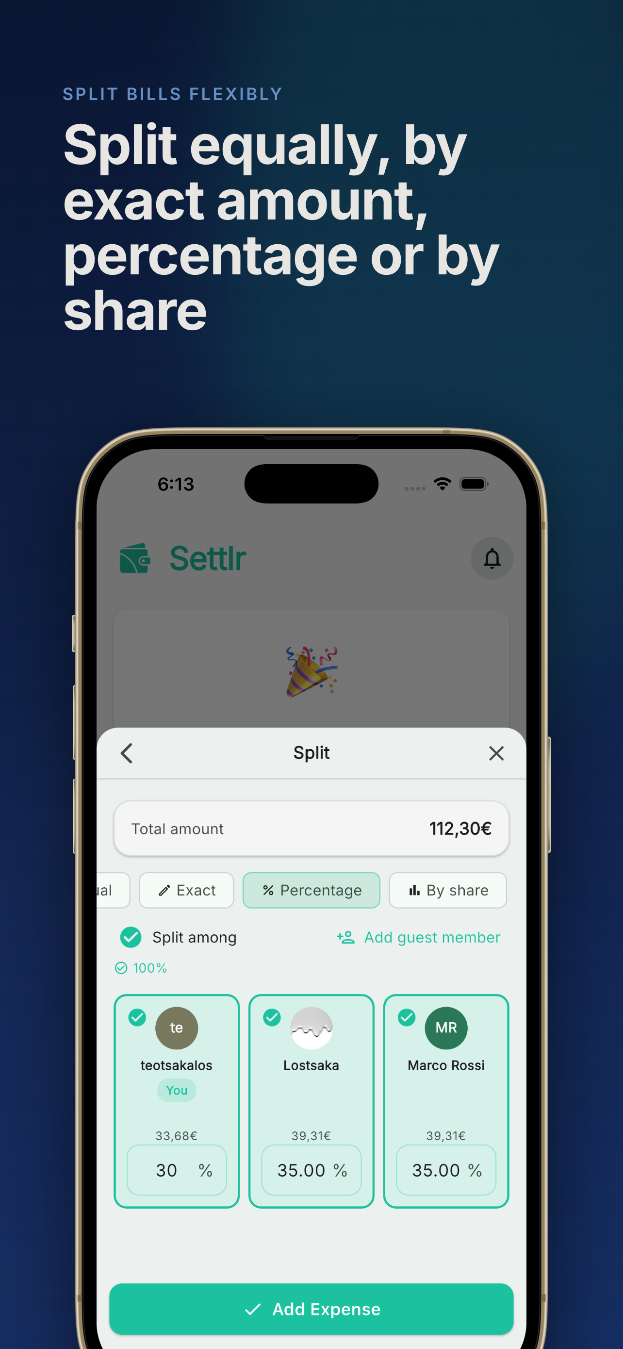 Settlr Expense Tracker screenshot 4