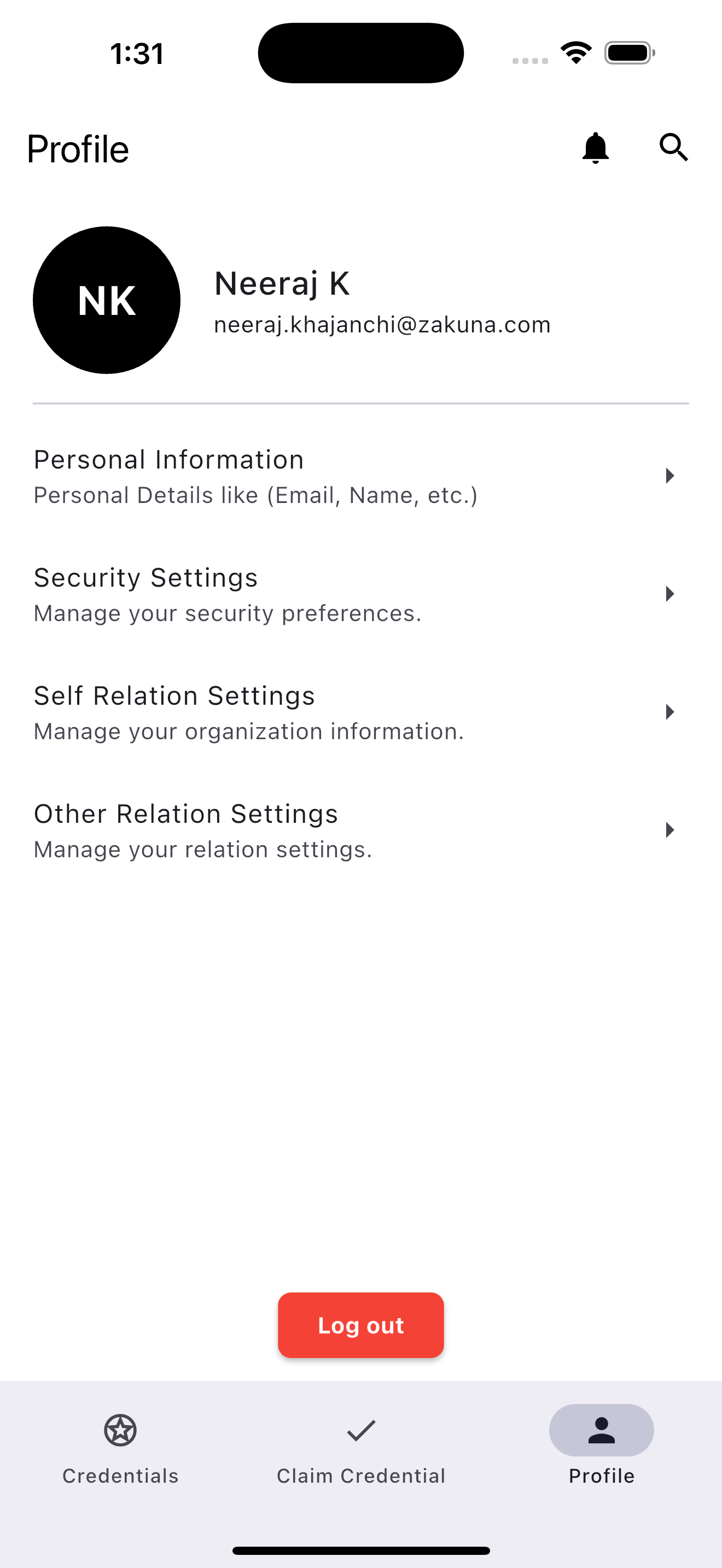 Certinate Wallet screenshot 5