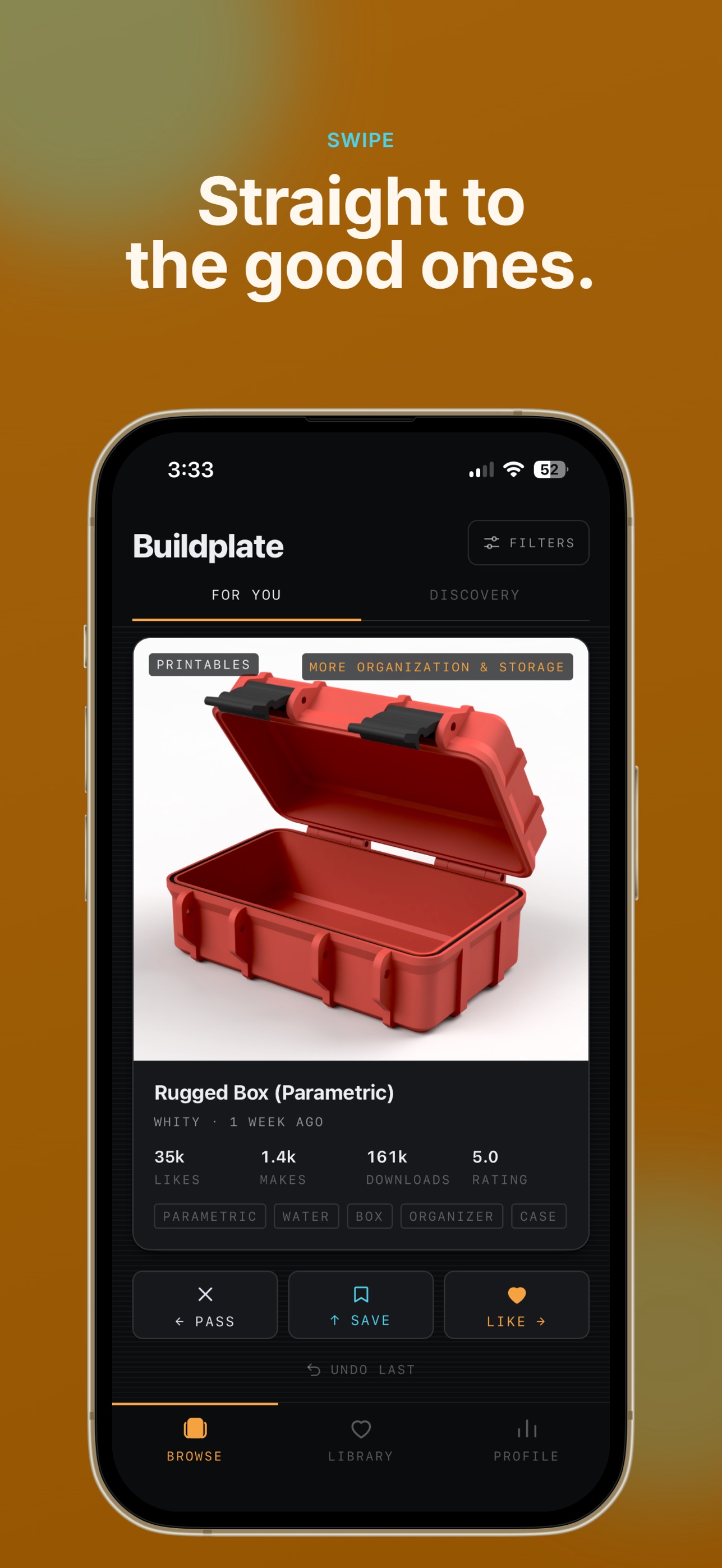 Screenshot 1 of Buildplate: Find 3D Prints