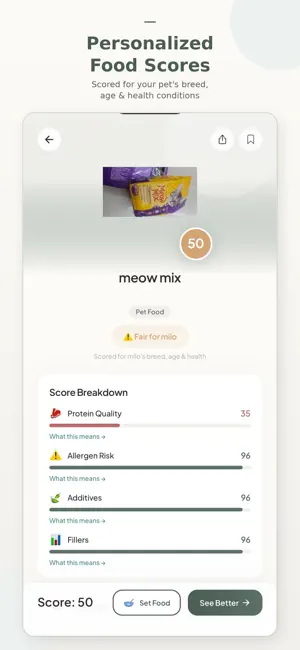 PetNutriPal screenshot 4