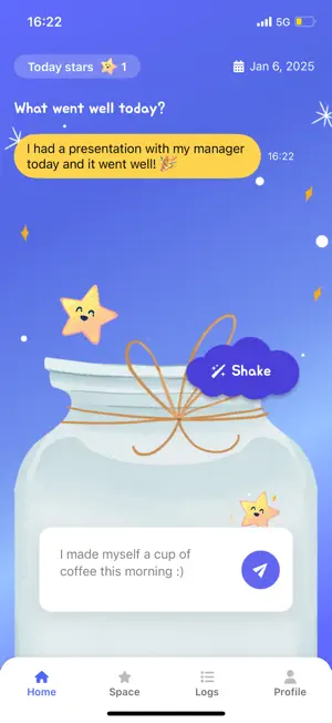 Happispace screenshot 1