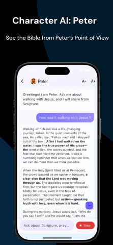 Bible AI: Prayer & Devotional iPhone screenshot