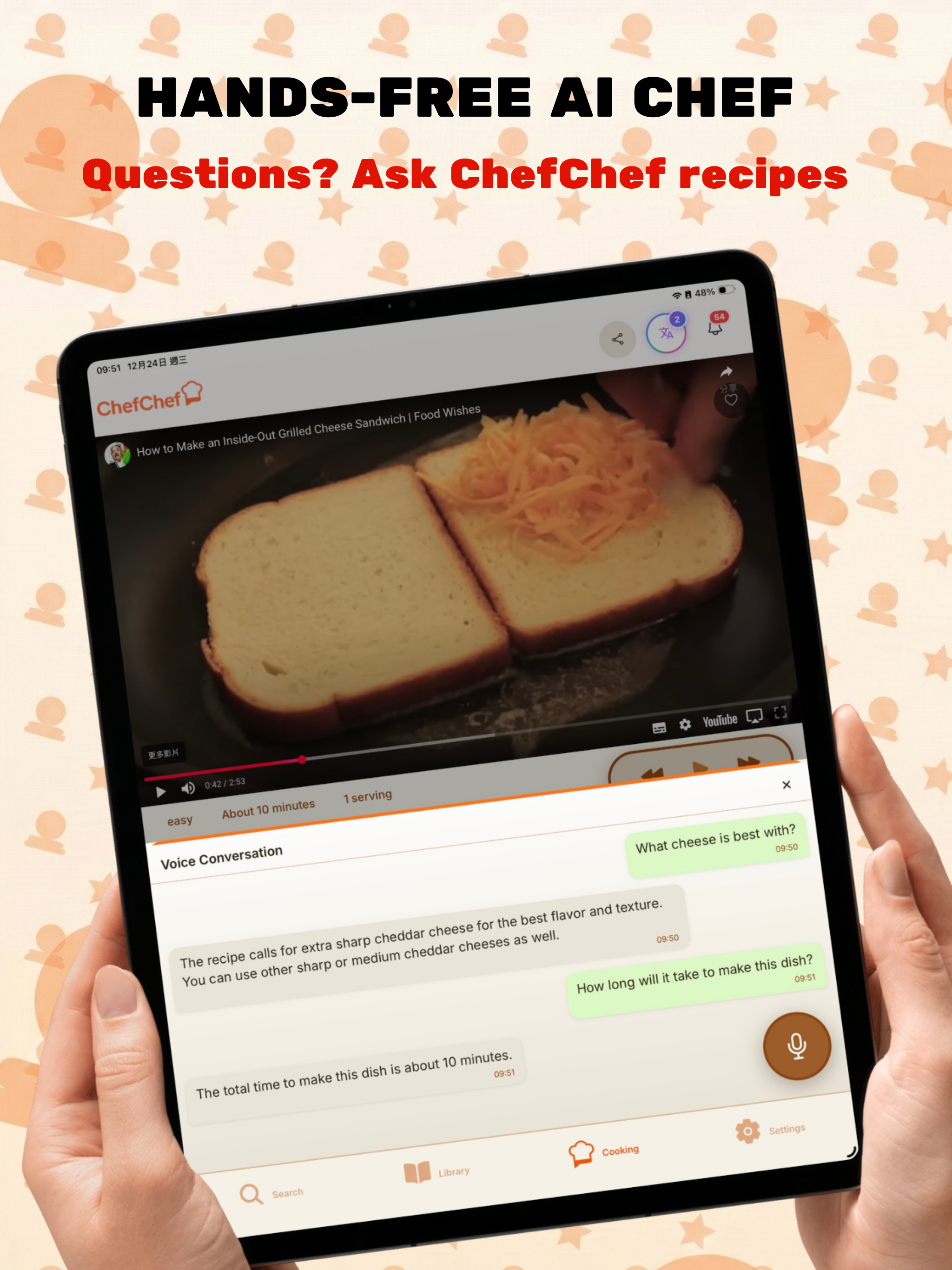 ChefChef-AI YouTube to Recipe