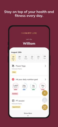 PAYMI FITLIFE INC screenshot