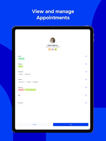 Archy Dental iPad screenshot