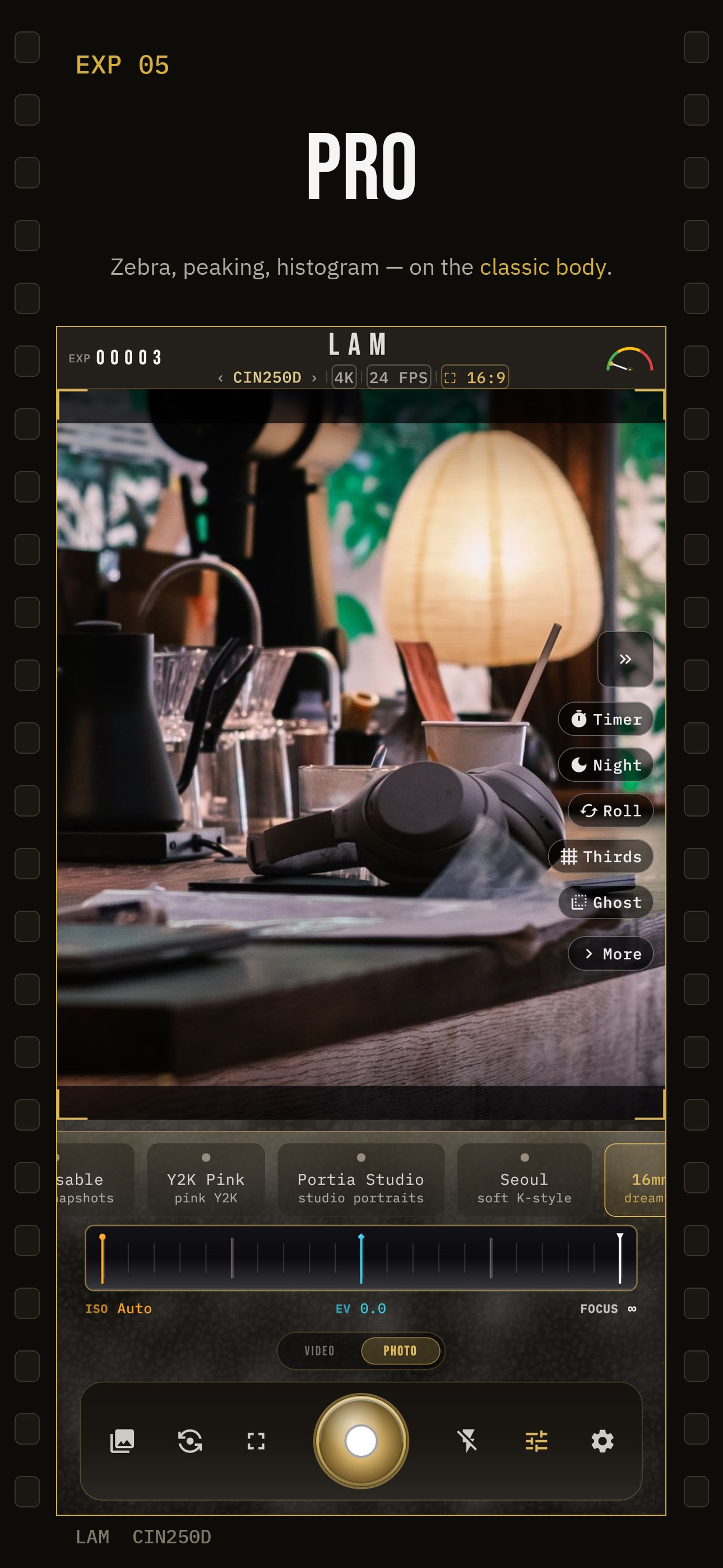 Screenshot 5 of LAM · Film & Cine Camera