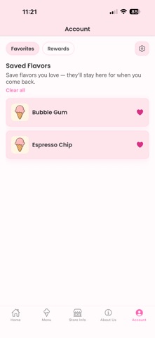 Flo's Premium Ice Cream iPhone screenshot