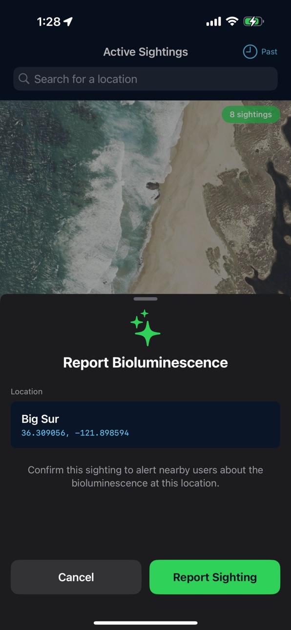 iPhone screenshot