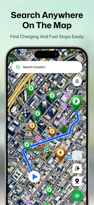 EV charging Point: Station map screenshot 4 of 8