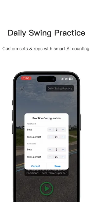TennisBee: Swing Analysis & AI screenshot 3