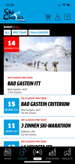 Ski Classics screenshot 1