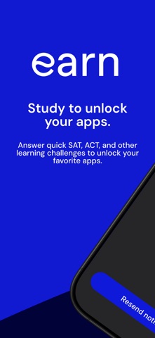 Earn – SAT/ACT App Blocker Screenshot 1 of 9