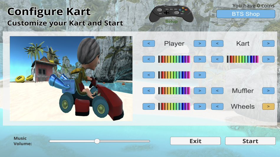 #2. BTS Karts Mobile (iOS) Av: BurningThumb Software
