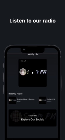 Safety FM app screenshot