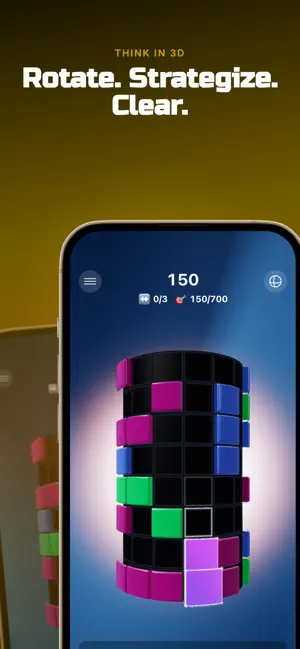 Block Orbit - 3D Stack & Match screenshot 2