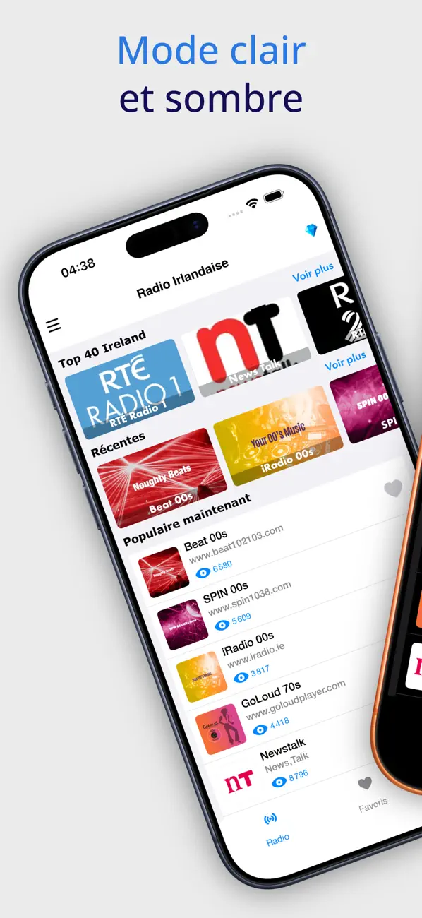 Screenshot #1 pour Radio Irlandaise
