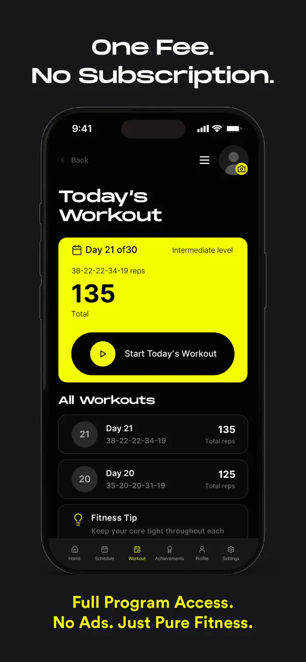 Screenshot #3 pour FAST30 Squats
