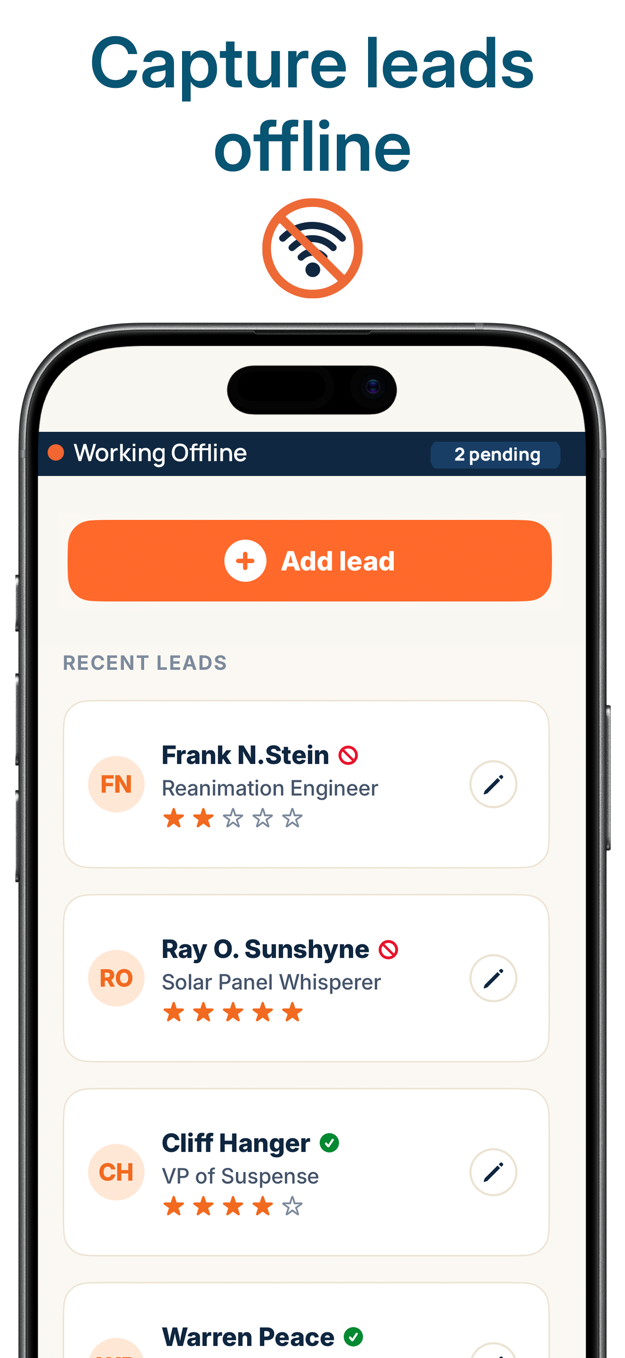 OnSpot Social Lead Capture screenshot 6