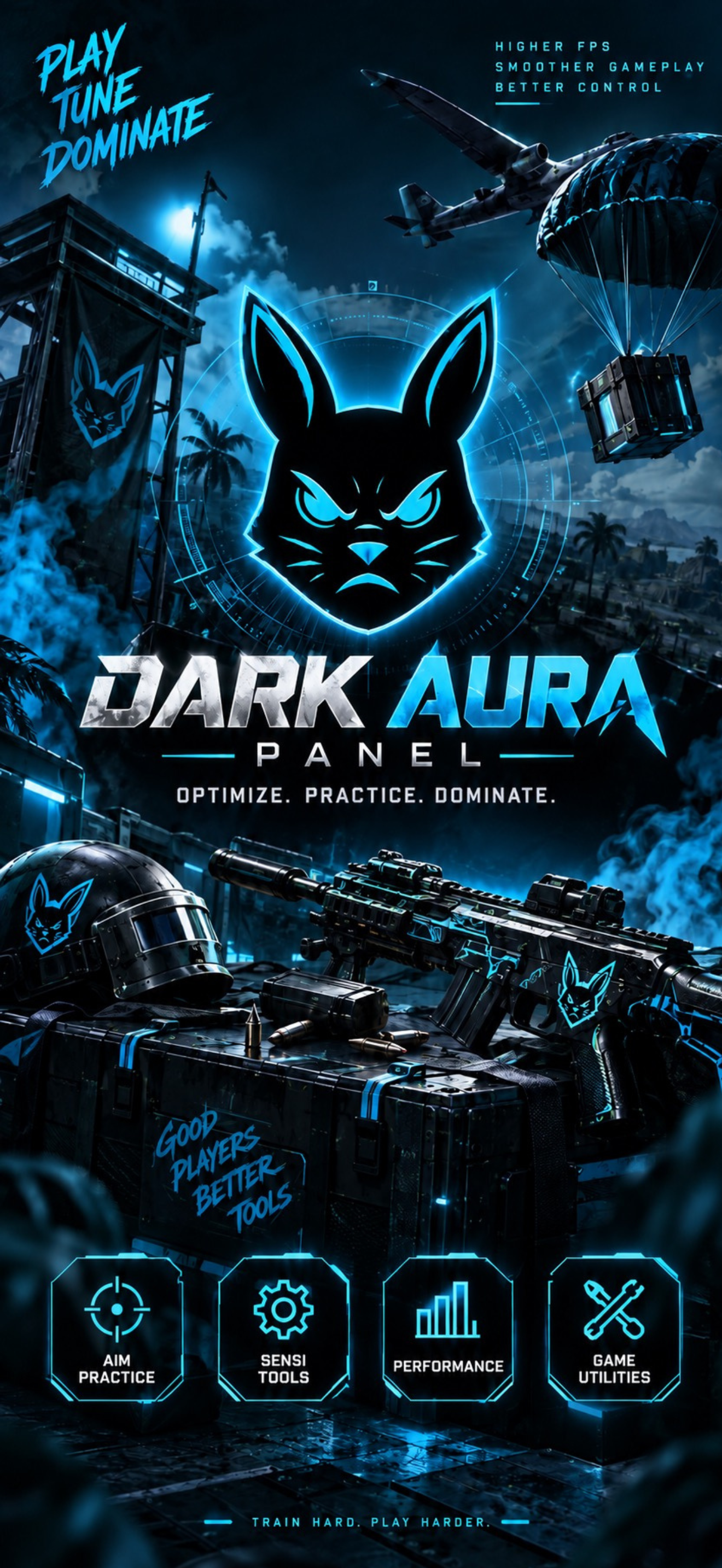 Ghost Dark Panel FF Aura
