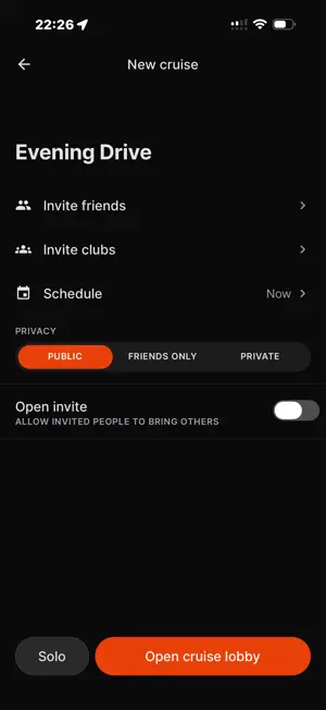 Horizn Drive: Meets & Cruise screenshot 2