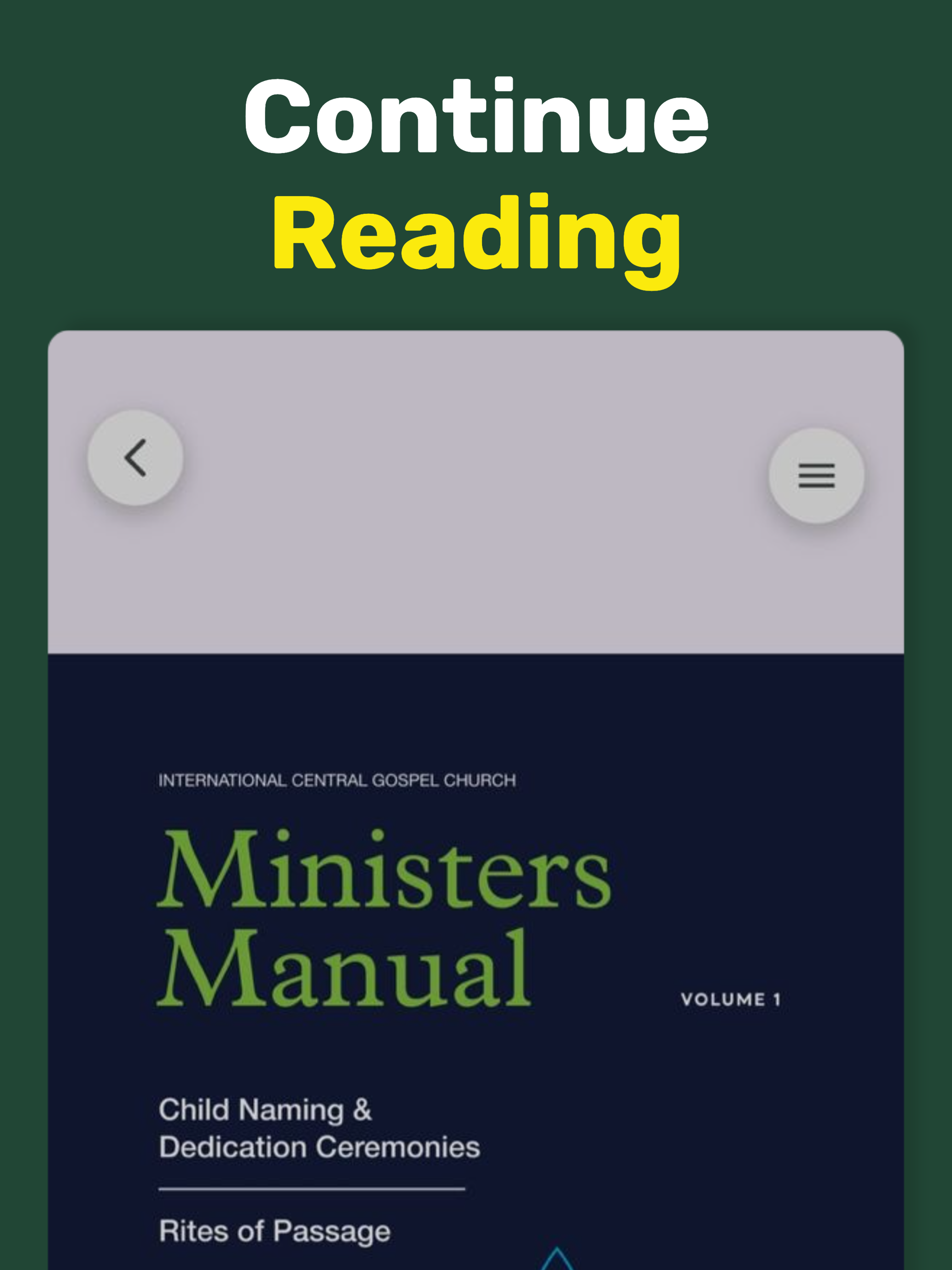 ICGC Ministers' App screenshot 12