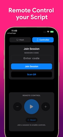 Teleprompter - Video Recording iPhone screenshot