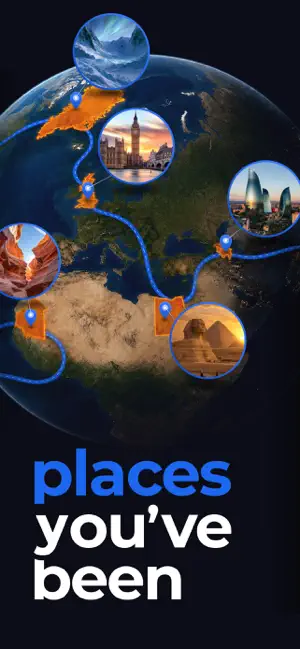 Globy - Travel Recap & Log screenshot 1