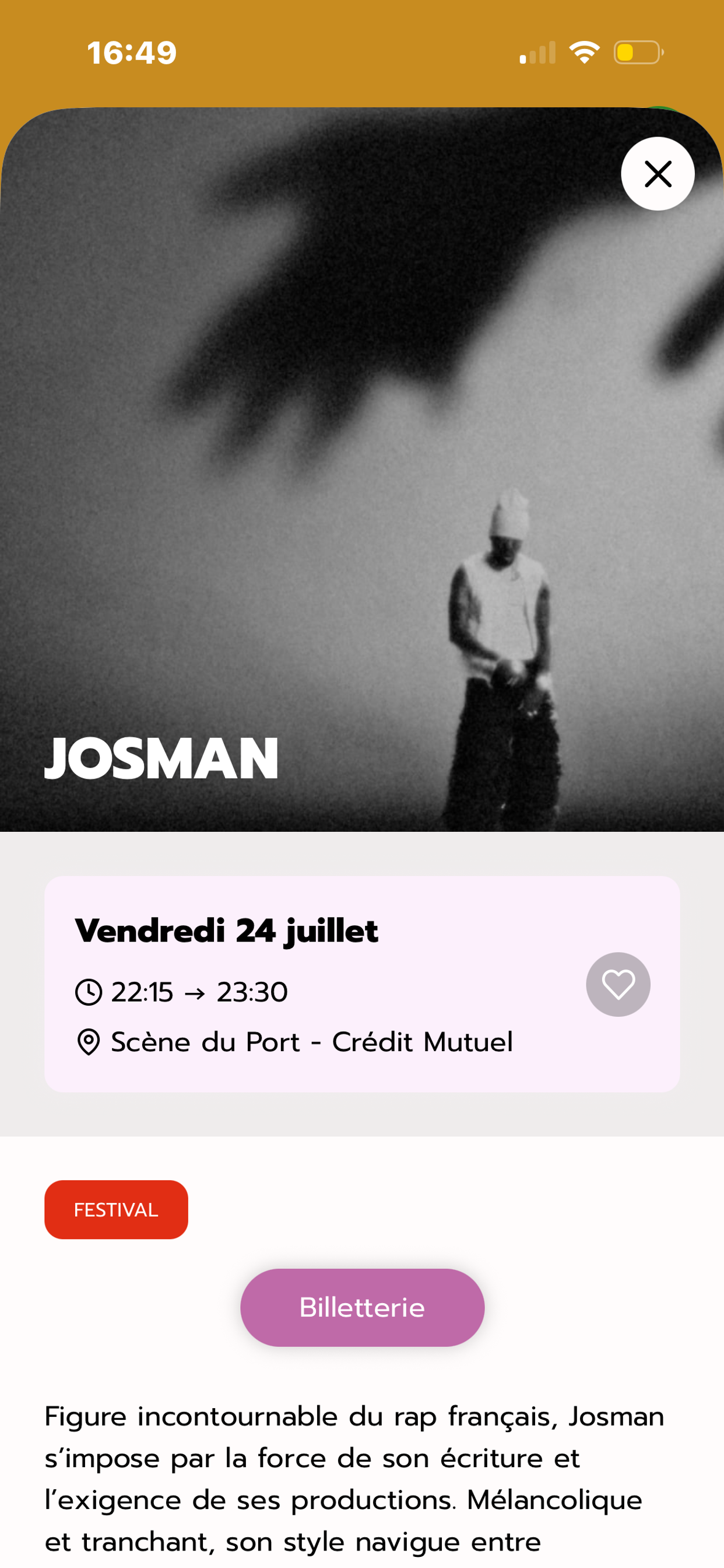 Les Escales 2026 screenshot 3