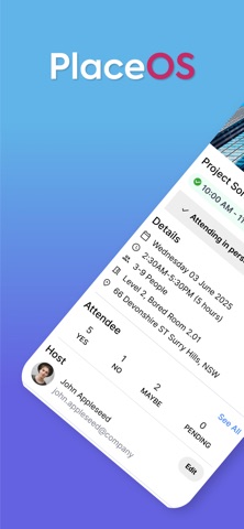 PlaceOS Workmate screenshot
