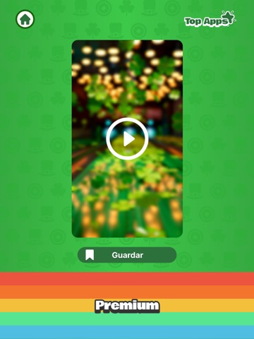 St. Patrick’s day funny frames iPad screenshot