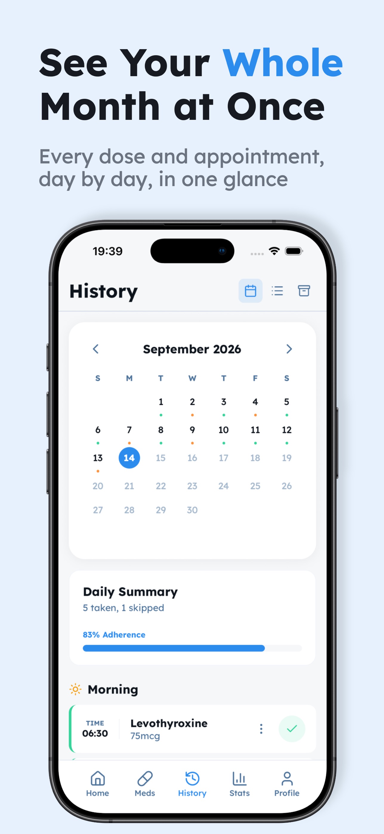 Screenshot 7 of Meditly: Pills, Meds, Dose Log