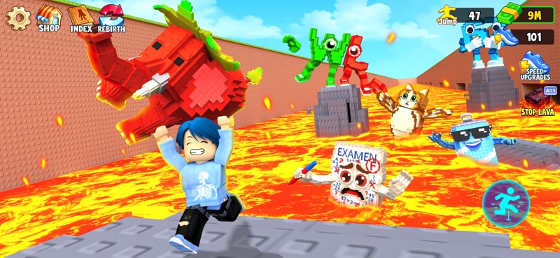 Lava Survival: Grab Brainzot screenshot 5