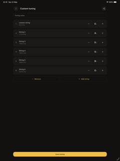 Guitar Tuner: Tunify screenshot 9