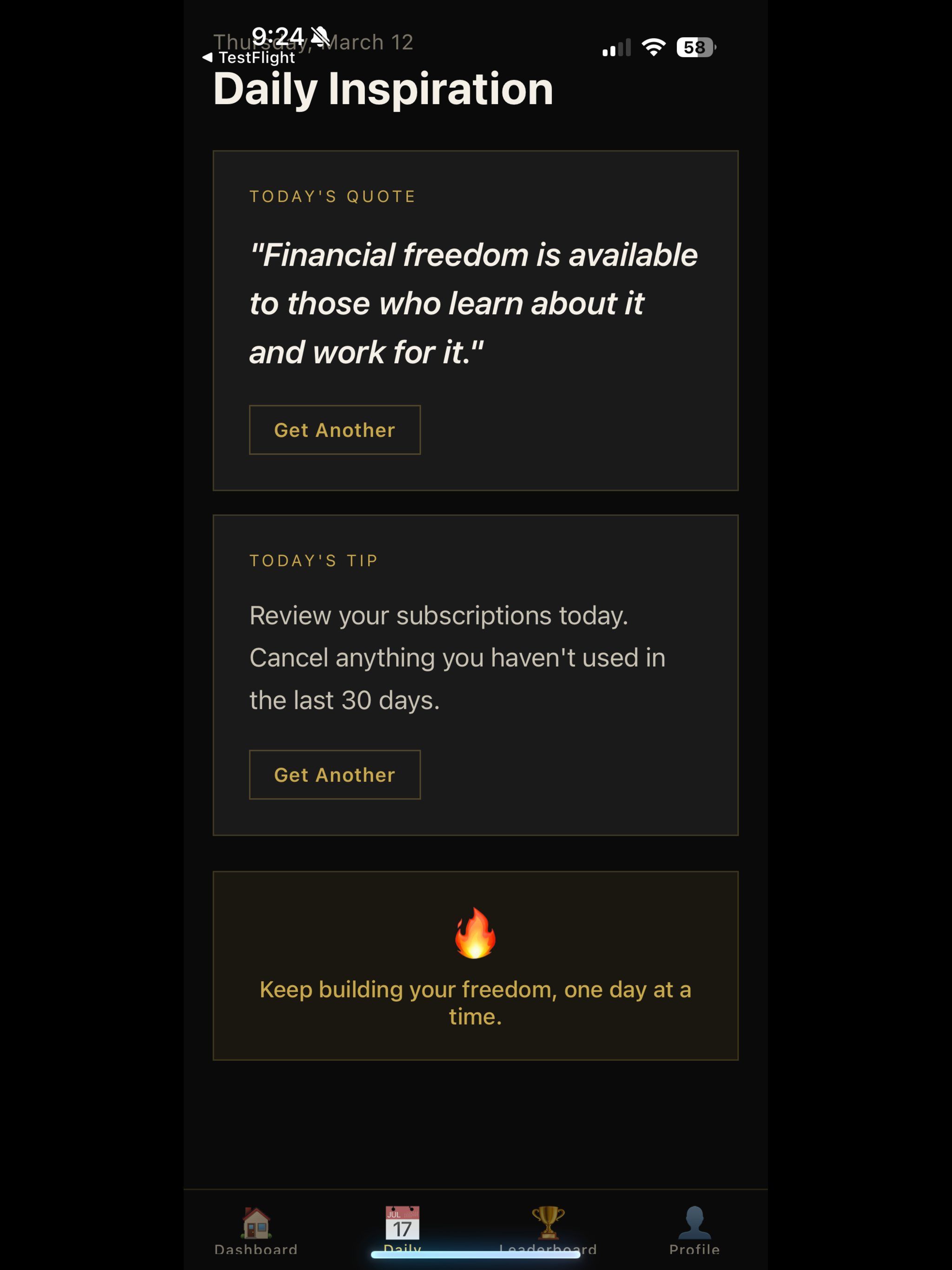 Freedom Blueprint