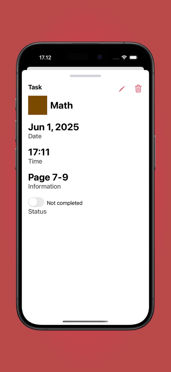 iPhone screenshot