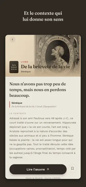 Highbrow : citations du jour screenshot 2