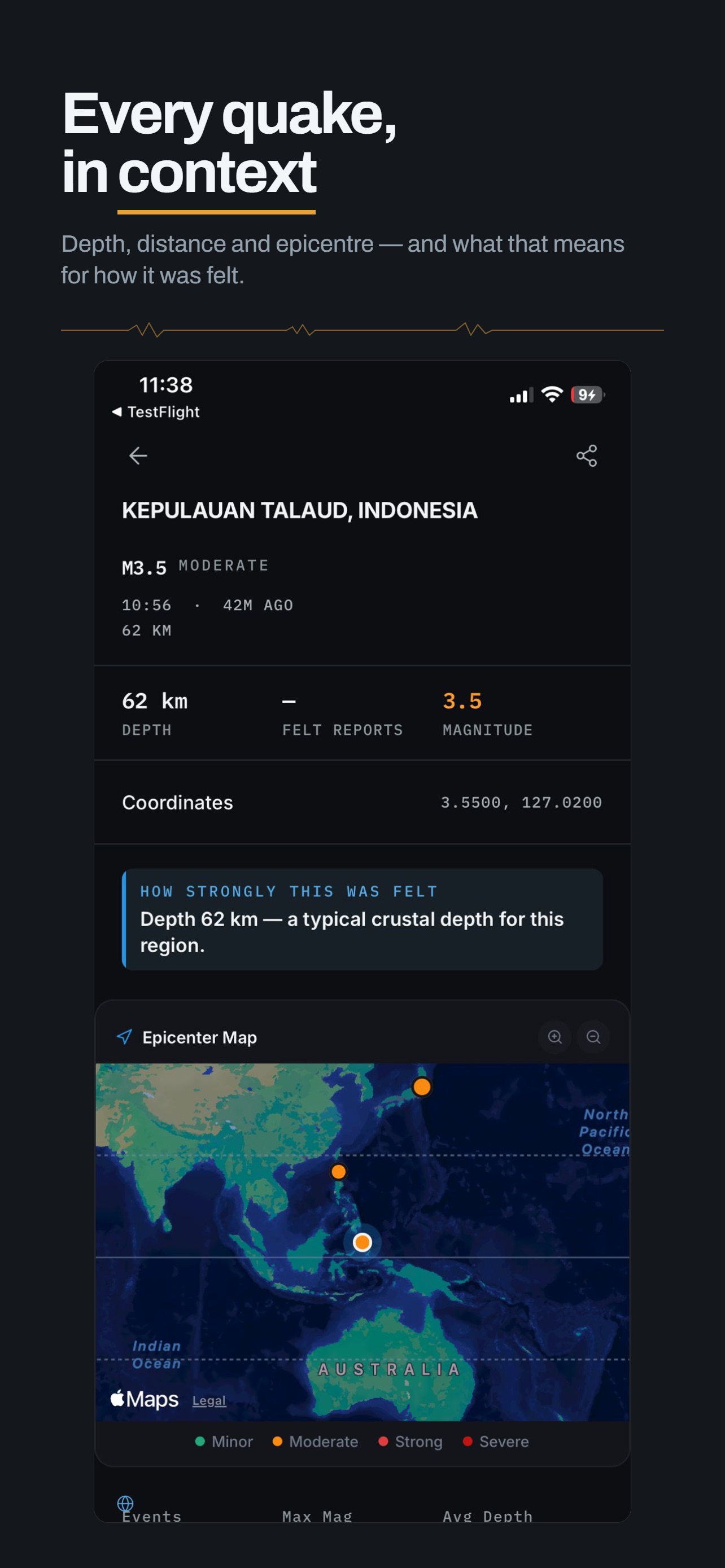 Screenshot 2 of QuakeSafe Earthquake Safety