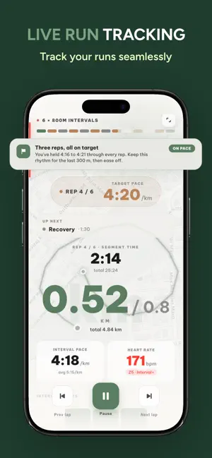 Miles: AI Running Coach screenshot 2