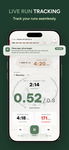 Miles: AI Running Coach screenshot