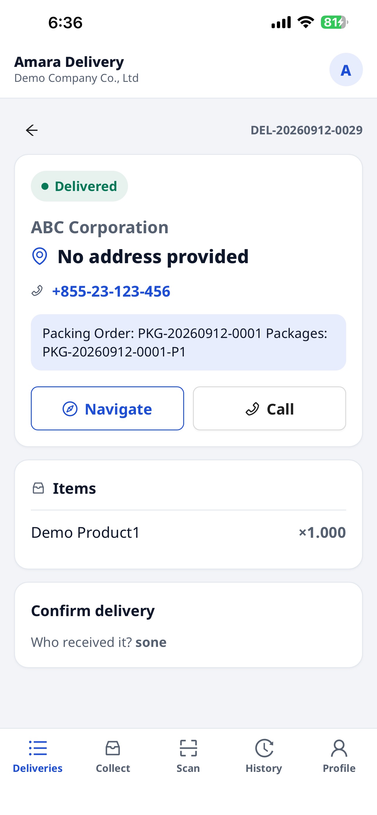Screenshot 3 of Amara Delivery