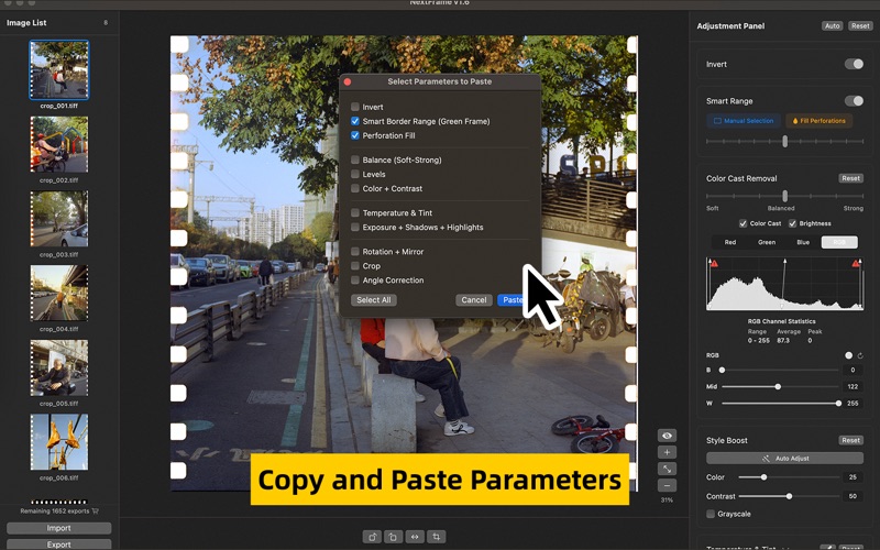 App screenshot