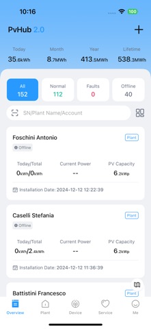 PvHub2.0 iPhone screenshot
