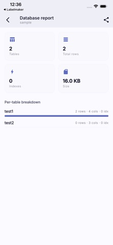 SQLite Editor & DB Viewer iPhone screenshot 5