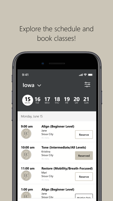 Pureform. iPhone screenshot 3 - Health & Fitness app