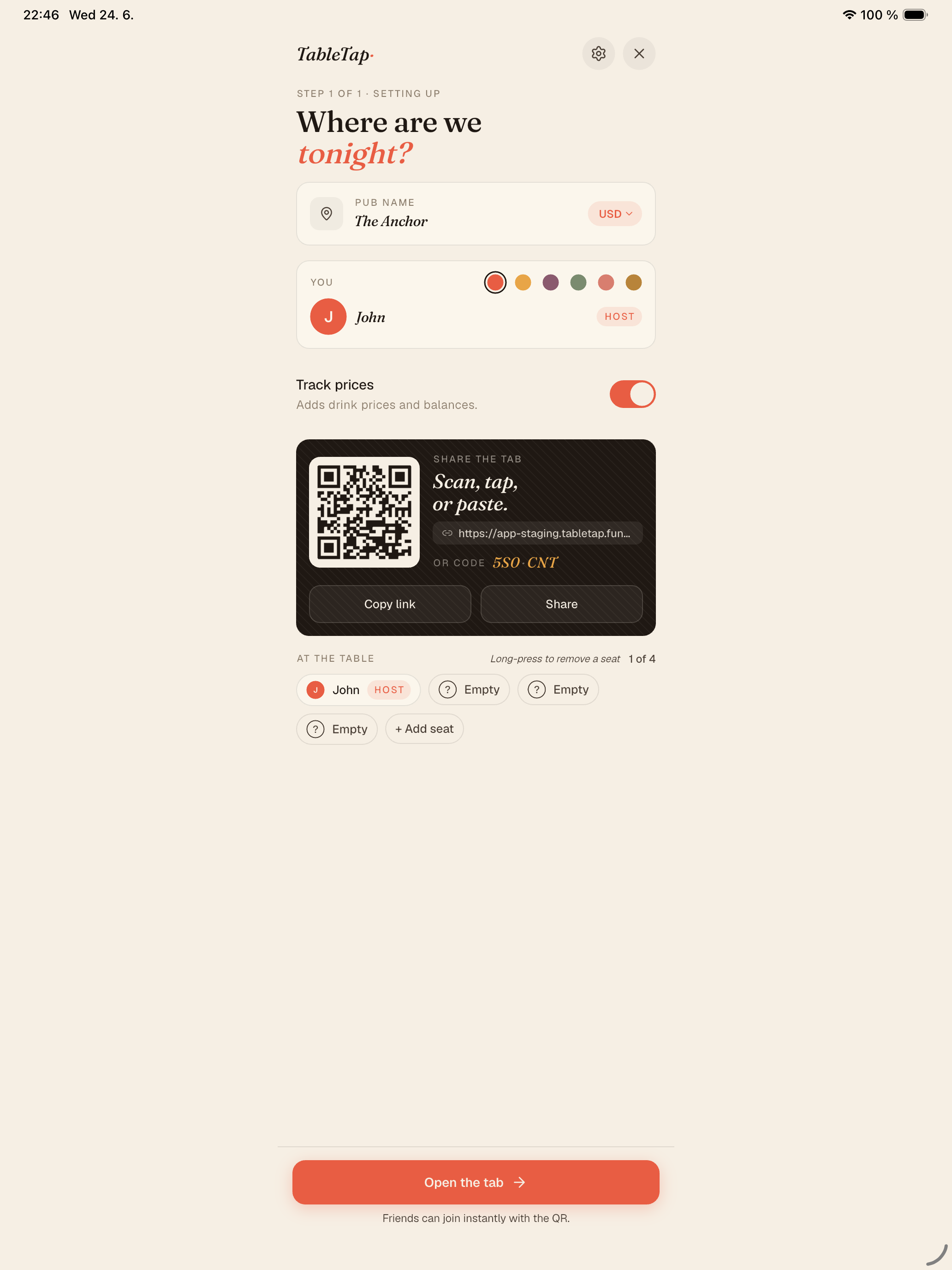 TableTap: Split the Tab screenshot 8