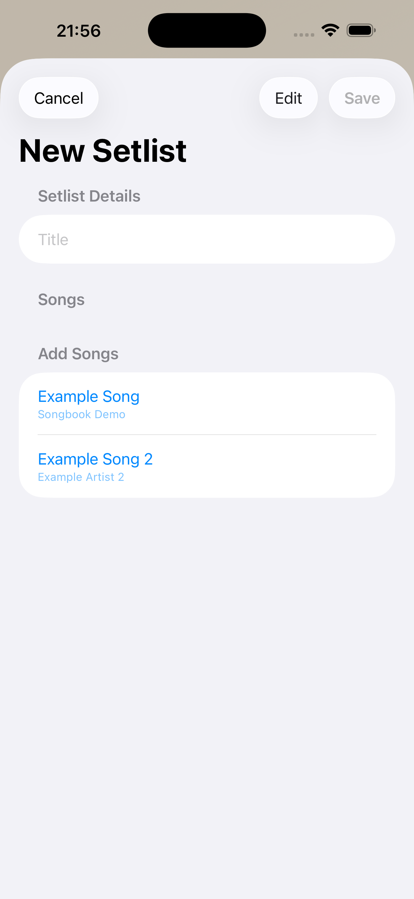 Songbook LS